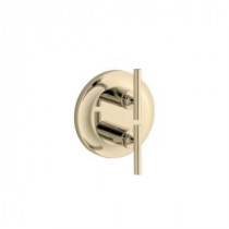 Purist 2-Handle Valve Trim Kit Valve Trim in Vibrant French Gold (Valve Not Included)