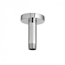 Ceiling Mount 3 in. Shower Arm and Escutcheon, Polished Chrome