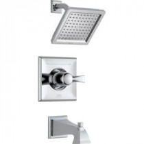 Dryden 1-Handle Tub and Shower Faucet Trim Kit Only in Chrome (Valve Not Included)