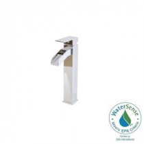Single Hole 1-Handle High-Arc Bathroom Faucet in Chrome