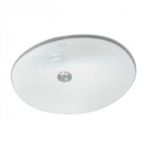 Caxton China Bathroom Sink with Overflow Drain in White