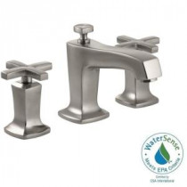 Margaux 8 in. Widespread 2-Handle Bathroom Faucet in Vibrant Brushed-Nickel