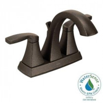 Voss 4 in. Centerset 2-Handle Bathroom Faucet in Oil Rubbed Bronze