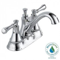 Silverton 4 in. Centerset 2-Handle Bathroom Faucet in Chrome