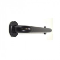Premium 24 in. x 1.5 in. Polyester Painted Stainless Steel Grab Bar in Oil Rubbed Bronze (27 in. Overall Length)