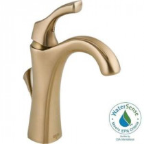 Addison Single Hole Single-Handle Bathroom Faucet in Champagne Bronze