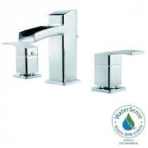Kenzo 8 in. Widespread 2-Handle Bathroom Faucet in Polished Chrome