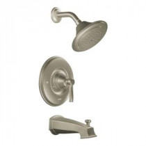Rothbury 1-Handle 1-Spray Posi-Temp Tub and Shower in Brushed Nickel