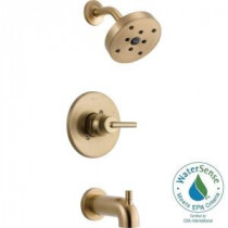 Trinsic 1-Handle 1-Spray Tub and Shower Faucet Trim Kit in Champagne Bronze (Valve Not Included)