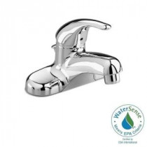 Colony Soft 4 in. Centerset Single Handle Bathroom Faucet in Polished Chrome with Pop-Up Hole