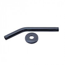 1/2 in. IPS x 10 in. Shower Arm with Flange, Oil Rubbed Bronze