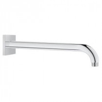 12 in. Wall Arm Square in StarLight Chrome