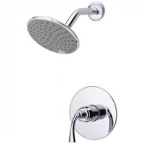Adelais Single-Handle 1-Spray Shower Faucet in Chrome