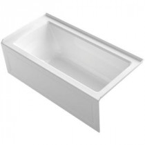Archer 5 ft. Walk-In Whirlpool and Air Bath Tub in White