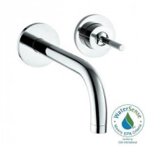 Axor Uno Single-Handle Wall Mount Bathroom Faucet in Chrome