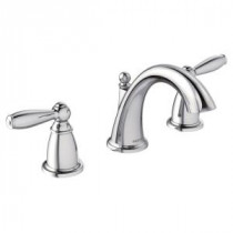 Brantford 8 in. Widespread 2-Handle High-Arc Bathroom Faucet Trim Kit in Chrome (Valve Sold Separately)
