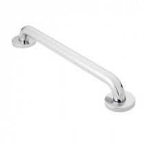SecureMount 24 in. x 1-1/4 in. Concealed-Screw Grab Bar in Polished Stainless Steel