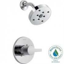 Compel 1-Handle 1-Spray Shower Faucet Trim Kit in Chrome (Valve Not Included)