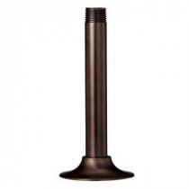 6 in. Ceiling Mount Shower Arm with Flange in Oil Rubbed Bronze