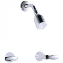 Coralais Shower Faucet Trim Only in Polished Chrome