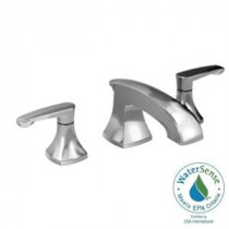 Copeland 8 in. Widespread 2-Handle Low-Arc Bathroom Faucet in Satin Nickel with Metal Speed Connect Pop-Up Drain