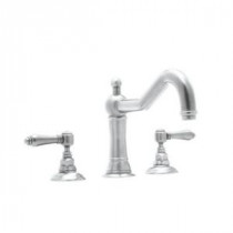Acqui 8 in. Widespread 2-Handle Bathroom Faucet in Polished Chrome