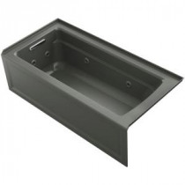 Archer 5-1/2 ft. Whirlpool Tub in Thunder Grey
