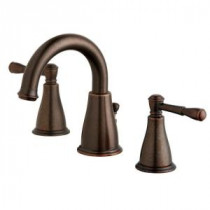 Eastham 2-Handle Roman Tub Faucet in Tumbled Bronze Trim Only