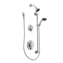 Commercial 1-Handle Shower Faucet with Diverter in Chrome