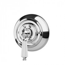 Carrington 1-Handle Diverter Tub and Shower Faucet Trim Kit in Chrome (Valve Not Included)