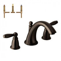 Brantford 2-Handle Deck-Mount Roman Tub Faucet Trim Kit in Oil Rubbed Bronze - Valve Included