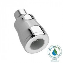 FloWise Vandal-Resistant Water-Saving 1-Spray 1.875 in. Showerhead in Polished Chrome