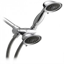 Design Essentials 3-Spray Hand Shower and Showerhead Combo Kit in Chrome