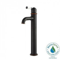 Solinder Single Hole Single-Handle Vessel Bathroom Faucet in Oil Rubbed Bronze