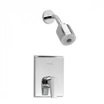 Studio 1-Handle Shower Faucet Trim Kit in Polished Chrome (Valve Sold Separately)