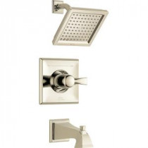 Dryden 1-Handle Tub and Shower Faucet Trim Kit Only in Polished Nickel (Valve Not Included)