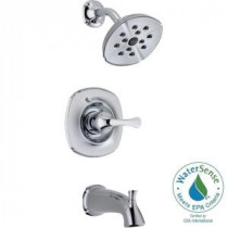 Addison 1-Handle Tub and Shower Faucet Trim Kit in Chrome Featuring H2Okinetic (Valve Not Included)
