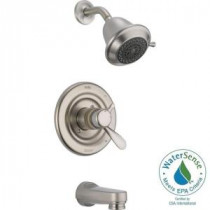 Innovations 1-Handle Tub and Shower Faucet Trim Kit in Stainless (Valve Not Included)