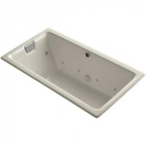 Tea-for-Two 5.5 ft. Effervescence Walk-In Whirlpool and Air Bath Tub with Chromatherapy in Sandbar