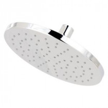 1-Spray 8 in. Contemporary Round Rain Showerhead in Polished Chrome