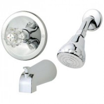 1-Handle Tub and Shower Faucet in Chrome