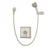 Canterbury 3-Spray Hand Shower in Satin Nickel (Valve Not Included)