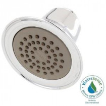 Eco-Performance Easy Clean XLT 1-Spray 3-3/8 in. Showerhead with Shower Arm and Flange in Chrome