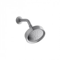Purist 1-Spray 5.5 in. Showerhead in Brushed Chrome