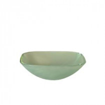 Cantrio Tempered Glass Vessel Sink in Frosted