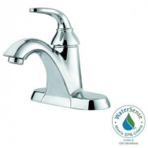 Pasadena 4 in. Centerset Single-Handle High-Arc Bathroom Faucet in Polished Chrome
