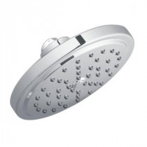 Fina 1-Spray 7 in. Rainshower Showerhead Featuring Immersion in Chrome