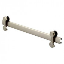 48 in. to 60 in. Contemporary Sliding Shower Door Track Assembly Kit in Nickel (Step 2)
