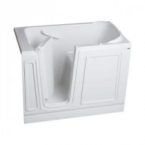 Acrylic Standard Series 51 in. x 30 in. Walk-In Air Bath Tub in White