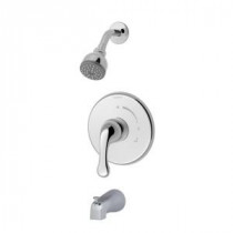 Unity 1-Handle Tub and Shower Faucet Trim Kit in Chrome (Valve Not Included)